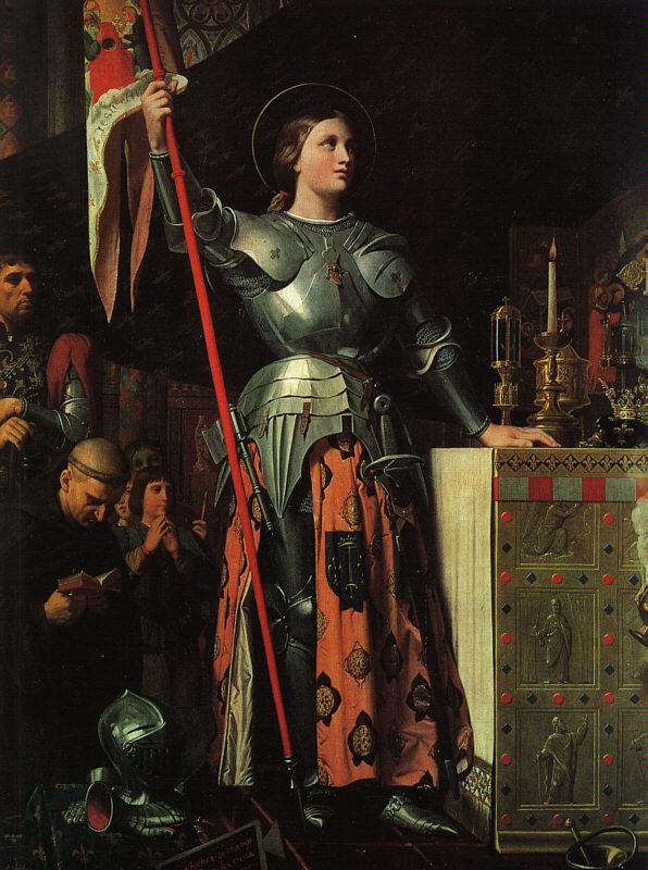 Jean-Auguste Dominique Ingres Joan of Arc at the Coronation of Charles VII oil painting image